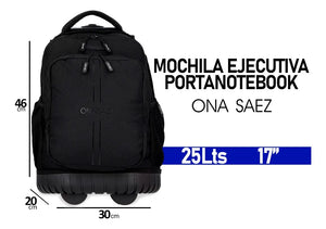 MOCHILA CON CARRO ONA SAEZ 112008-252006