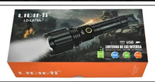 Cargar imagen en el visor de la galería, LINTERNA ALUMINIO 60W-BAT 26650 5800MAH L673