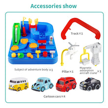 Cargar imagen en el visor de la galería, SET PISTA DIDACTICA CAR CRASH BABYGUS CON 2 AUTOS 57007