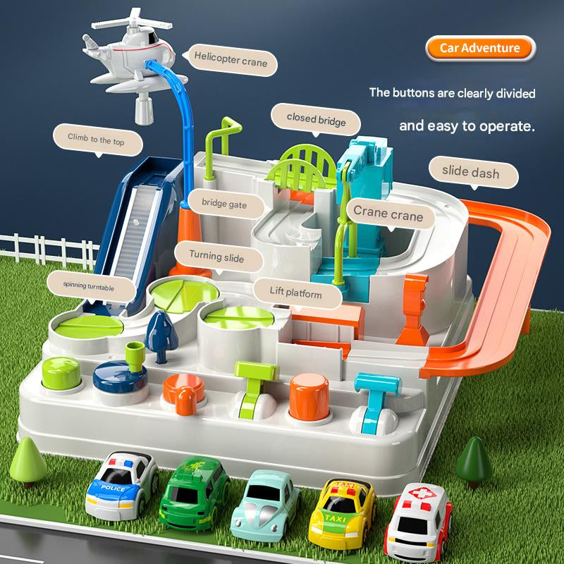SET PISTA DIDACTICA CAR CRASH BABYGUS CON 2 AUTOS 57009