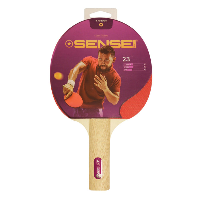 PALETA DE PING PONG 1 STAR 04915 || Sensei® ||