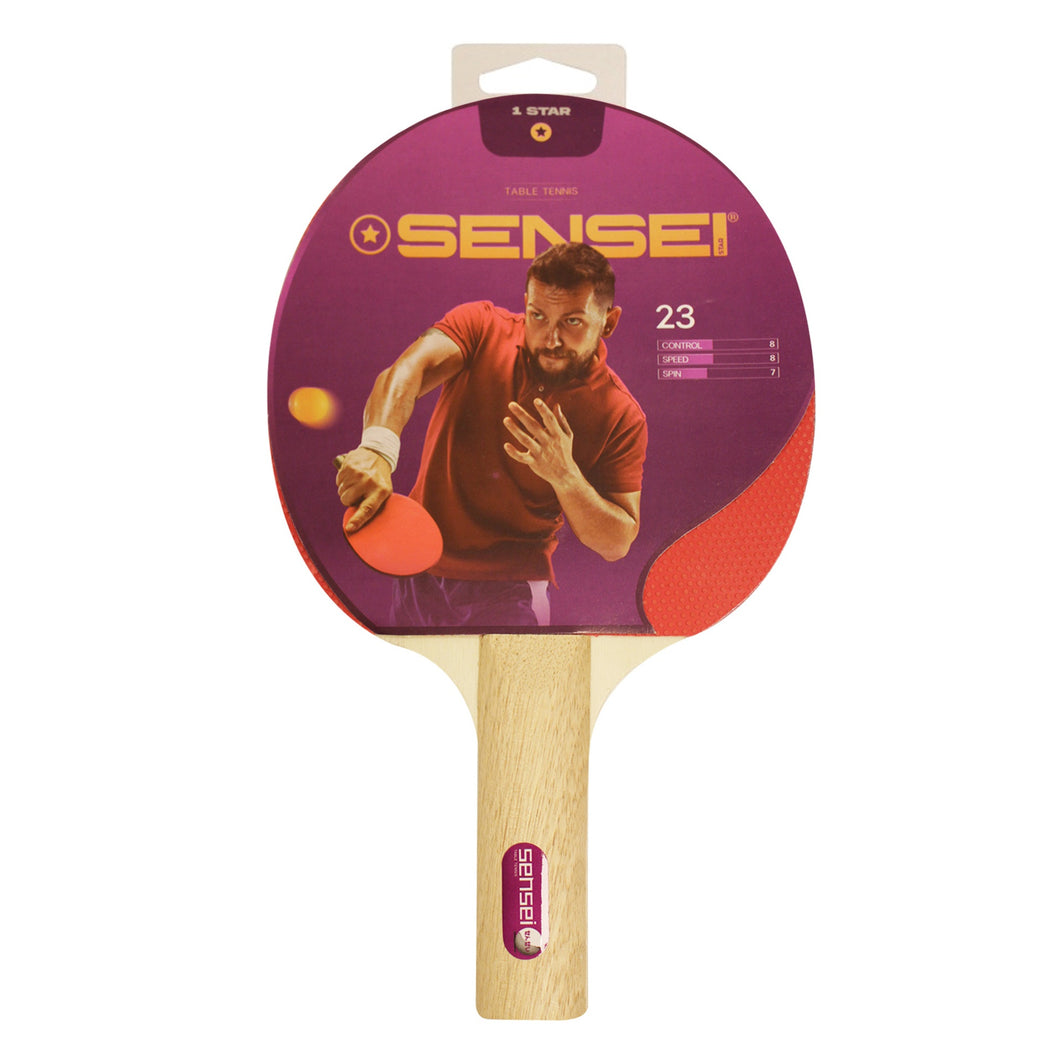 PALETA DE PING PONG 1 STAR 04915 || Sensei® ||