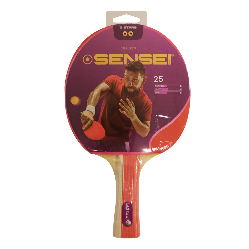 PALETA DE PING PONG 2 STAR 04909 || Sensei® ||