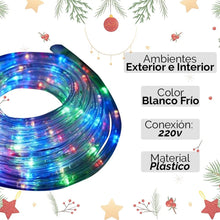 Cargar imagen en el visor de la galería, Luz Led Multicolor 5Mts L128