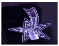 Cargar imagen en el visor de la galería, LUZ LED ESTRELLA FUGAZ MULTICOLOR M137-18-11MU