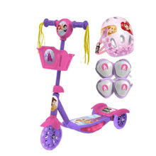 Cargar imagen en el visor de la galería, MONOPATIN DISNEY PRINCESA+KIT DE PROTECCION 12236