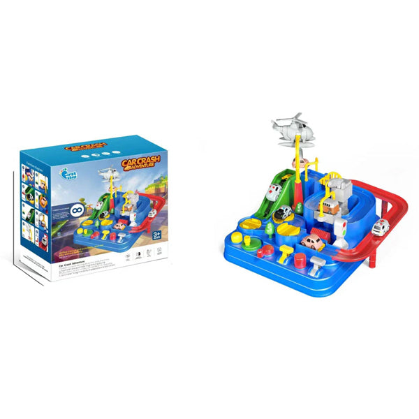 SET PISTA DIDACTICA CAR CRASH BABYGUS CON 2 AUTOS 57007