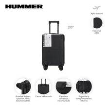 Cargar imagen en el visor de la galería, VALIJA CARRY ON HUMMER 28962