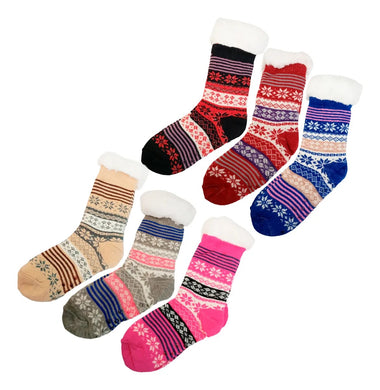 PANTUMEDIAS TERMICAS ADULTOS CON CORDERITO 9034SR (SURTIDO)