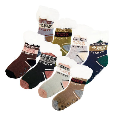 PANTUMEDIAS TERMICAS CON CORDERITO INFANTIL 9035SR (SURTIDO)