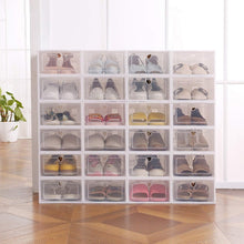 Cargar imagen en el visor de la galería, ORGANIZADOR DE ZAPATOS APILABLE CON TAPA 600142