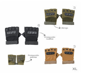 GUANTES TACTICOS 17876