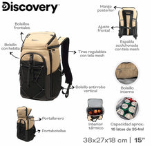 Cargar imagen en el visor de la galería, MOCHILA COOLER BAG DISCOVERY 28930