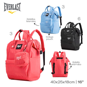 MOCHILA CARTERA EVERLAST C/ MONEDERO 22204-22333