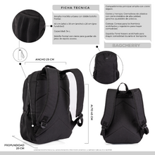 Cargar imagen en el visor de la galería, MOCHILA BAGCHERRY 264073