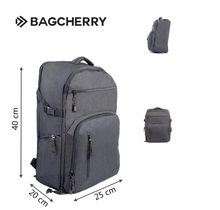 Cargar imagen en el visor de la galería, MOCHILA BAGCHERRY 259019 (NEGRO)