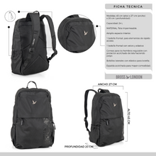 Cargar imagen en el visor de la galería, MOCHILA BROSS LONDON 264029