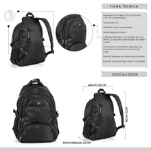 Cargar imagen en el visor de la galería, MOCHILA BROSS LONDON 264035