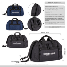 Cargar imagen en el visor de la galería, BOLSO DEPORTIVO BROSS LONDON 266003