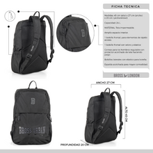 Cargar imagen en el visor de la galería, MOCHILA BROSS LONDON 264028