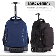 Cargar imagen en el visor de la galería, MOCHILA CARRO BROSS LONDON 264051-99