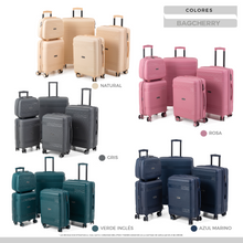 Cargar imagen en el visor de la galería, VALIJAS BAGCHERRY 2502 19" + Beauty | 20" | 24" | 28"