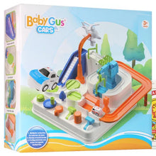 Cargar imagen en el visor de la galería, SET PISTA DIDACTICA CAR CRASH BABYGUS CON 2 AUTOS 57009