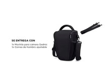 Cargar imagen en el visor de la galería, MOCHILA BOLSO CAMARÁ FOTOGRÁFICA ACOLCHADA SB-3