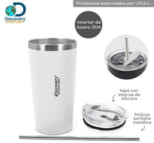 Cargar imagen en el visor de la galería, VASO CAMPING DISCOVERY C/SORBET 14012-14013