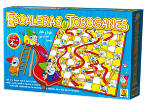 JUEGO DE TABLERO ESCALERA Y TOBOGANES 0027