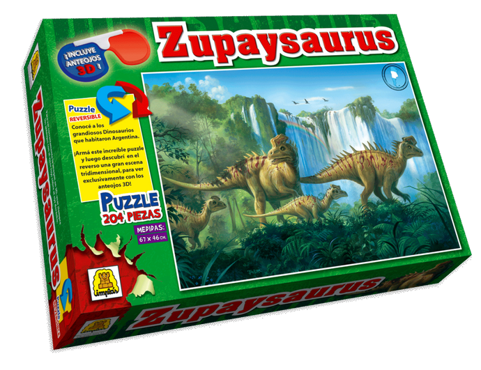 PUZZLE ZUPAYSAURUS 3D 204P 0230