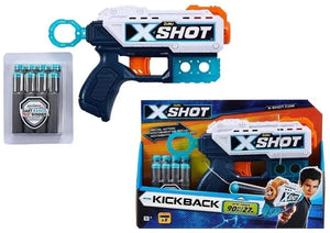 Pistola X-shot Kickback O Recoil Lanza Dardos 27m - 1163-5760-36184