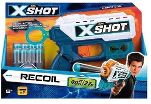 Pistola X-shot Kickback O Recoil Lanza Dardos 27m - 1163-5760-36184
