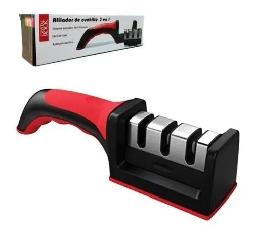 AFILADOR CUCHILLOS PIEDRA CERAMICA DOBLE CR14636
