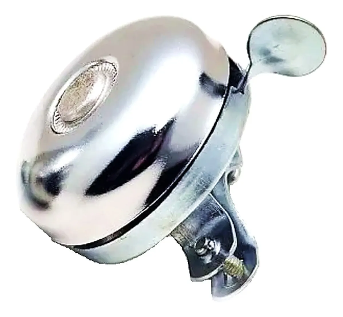 TIMBRE PARA BICICLETAS PLATEADO 3089