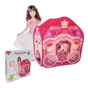 Carpa Infantil Carruaje Princesas Auto armable 8152