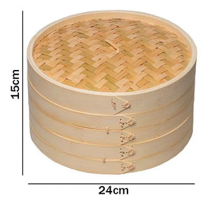 VAPORERA BAMBU DOBLE 24 CM CR13090