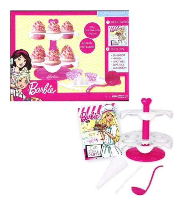 VALIJITA COCINA CUP CAKE DE BARBIE BB9993E