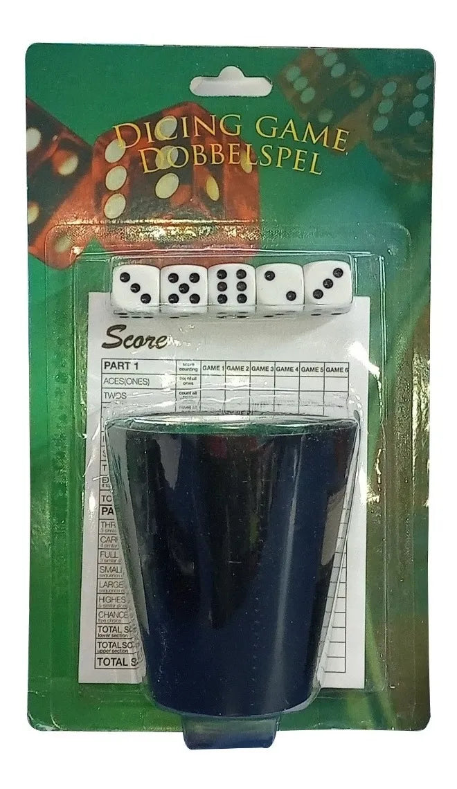 JUEGO DE DADOS CON CUBILETE 5011