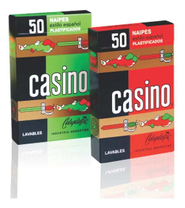NAIPE CASSINO X 50 PLAST JS382